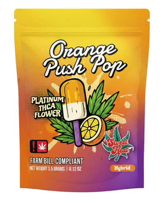 Orange Push Pop